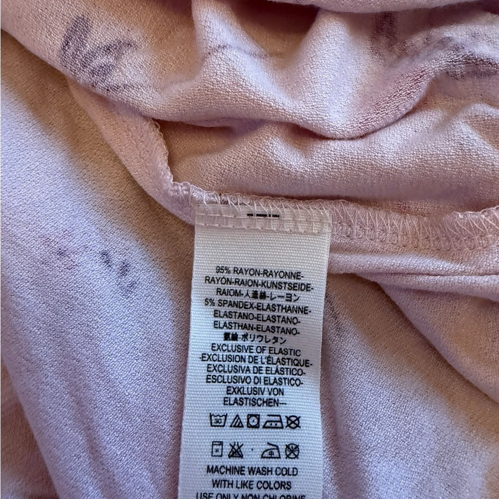 Free People Lana Off The Shoulder Romantic Boho Floral Top Bell Sleeves NEW S - Picture 5 of 7